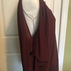 Jennifer Lopez sheer top with built in tank top